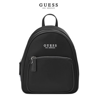 GUESS24年春女士经典时尚logo背带大容量出游双肩包-NL908229 BLA-黑色 ONE