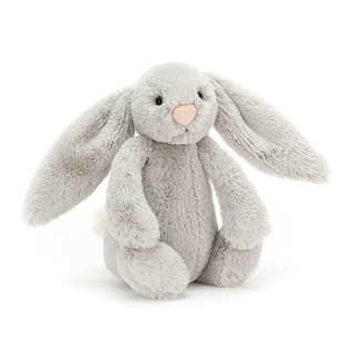 Jellycat 英国高端毛绒玩具 害羞邦尼兔 银色 玩偶 新年 18cm 银色邦尼兔 18cm