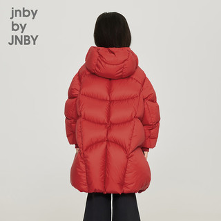 jnby by JNBY江南布衣童装23冬羽绒服长款男女童1NBC13430 622正红 150cm