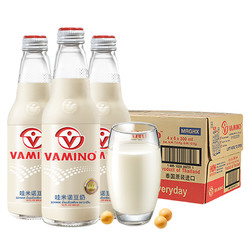 VAMINO 哇米诺 泰国进口哇米诺豆奶经典原味植物蛋白早餐奶300ml*24瓶整箱装