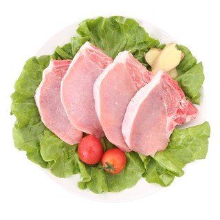 SAIC 爱森 大排  猪大排450克/盒（4-5片）  生鲜猪肉    冷鲜猪肉