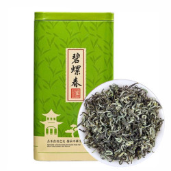 山间饮茗高山绿茶碧螺春茶叶罐装250g