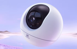 ezviz萤石新c6c精灵球5mp网络摄像头360全景家用居手机远程监控