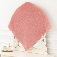 巧林儿化妆镜遮镜子布帘梳妆台镜子套罩遮盖镜子遮挡布盖镜面防尘盖布 沐心 通用镜子盖布：110*110cm