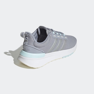 adidas RACER TR21休闲舒适跑步鞋女子阿迪达斯轻运动 灰银 38(235mm)