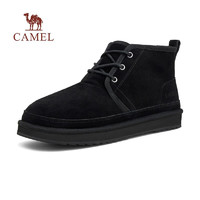 CAMEL 骆驼 冬季户外雪地靴 G13W837106 黑色 42