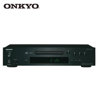 ONKYO安桥 C-7030 家用功放CD机发烧播放器hifi音乐播放器数字转换高保真 黑色 【高保真CD机】C-7030黑色