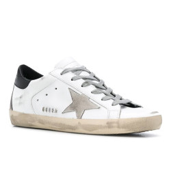 goldengooseggdb黄金鹅女款小脏鞋灰色星星休闲板鞋白色皮革复古做旧