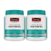 Swisse 斯维诗 Ultiboost 无腥味高浓度野生鱼油胶囊 400粒*2瓶