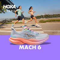 HOKA ONE ONE 男女款春季马赫6竞训公路跑步鞋MACH 6速度舒适柔软