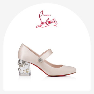 Christian Louboutin 女士高跟鞋 1240065T023 轻粉色 37.5