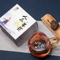 怡清源 安化黑茶人在姜茯独立袋泡黑茶姜茶茯砖茶包