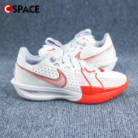 NIKE 耐克 Cspace Nike Air Zoom GT Cut 3 白红低帮篮球鞋 DV2918-101