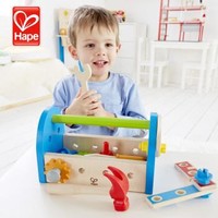 Hape 木质工具箱玩具 拼拆装小小修理师工具盒早教3-6岁男女 E3001