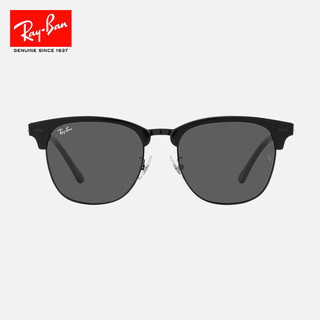 雷朋（RayBan）雷朋 x 刘雨昕合作款太阳镜派对达人潮酷0RB3016F 1291B1 黑色镜框深灰色镜片