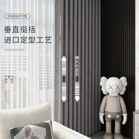 SUNPATHIE 日本进口轻奢2023设计师新款遮光卧室防火阻燃窗帘雨幕