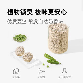 cature 小壳 猫殿下豆腐猫砂6L 吸水留香结团快可冲厕所 低尘豆腐砂2.4KG 12袋