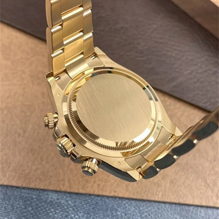 劳力士（ROLEX）m126508-0003宇宙计型迪通拿系列18K黄金镶时标钻自动机械男表 