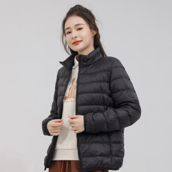 jeanswest真维斯lr真维斯女装短款羽绒服秋冬季新品女款立领保暖休闲