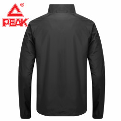 peak匹克风衣夹克男2024春冬季新款运动长裤男士梭织加绒跑步外套男子