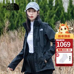 thenorthface北面冲锋衣女春季新款户外徒步防风夹克