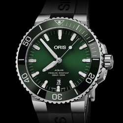 ORIS 豪利时 手表 潜水绿盘日历自动机械男表73377664157RS