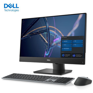 戴尔（DELL）OptiPlex 5400 23.8英寸商用办公会议台式一体机电脑主机i3-12100/16G/256固态+1T/非触屏/