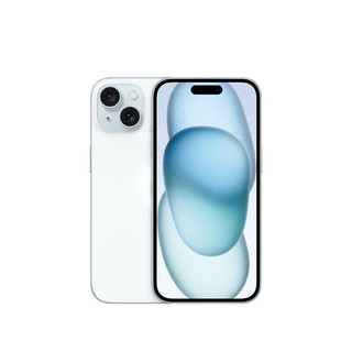 Apple iPhone 15 (A3092) 支持移动联通电信5G 双卡双待手机 A16处理器 顶级性能 蓝色 128GB标配