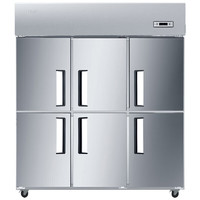 Haier 海尔 SL-1450C3D3 商用立式六门冷冻冰柜 1420L 不锈钢色