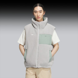 阿迪达斯 originals阿迪达斯三叶草官方男装双面穿运动保暖羽绒马甲