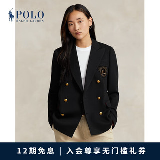 Polo Ralph Lauren 拉夫劳伦 女装 24春农历新年修身版西装外套RL25254 001-Polo黑 2