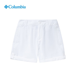 Columbia哥伦比亚户外女子时尚纯色简约旅行透气运动短裤AR3204 100 6(160/62A)