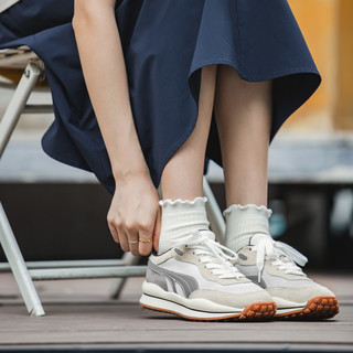 @M实验室 小众设计厚底阿甘鞋男春季运动休闲板鞋复古慢跑鞋