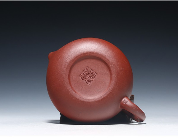 徐保国紫砂壶宜兴手工原矿全紫砂功夫泡茶家用壶茶具套装扁西施 底槽