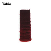 Tabio 渐变色袜套女护膝保暖护腿套y2k袜子女士长袜堆堆袜长筒袜女 渐变红色 均码