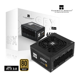 Thermalright 利民 额定650W TR-TGFX650 金牌全模组电源SFX ATX3.0