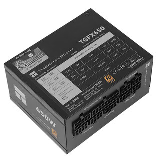 利民（Thermalright）额定650W TR-TGFX650 金牌全模组电源SFX ATX3.0 电脑电源压纹线版金牌电源台式电源 TR-TGFX650