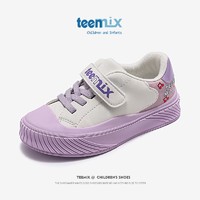 TEENMIX 天美意 儿童运动鞋女童板鞋 紫色 26（适合脚长156mm）