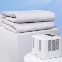 新品发售、家装季：THm 泰和美 舒眠冷暖毯 1.2*2m 白色主机+灰色毯体