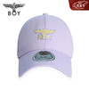 BOY LONDON24新品男女同款经典老鹰刺绣潮流百搭紫色棒球帽N90006 紫色 S