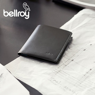 Bellroy澳洲Note Sleeve极简短夹男士皮夹时尚超薄简约钱包 可可棕（防盗刷）