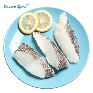Ocean Gala 冷冻新西兰银鳕鱼块 MSC认证 儿童系列 180g（银鳕鱼150g+煮鱼汁30g) 2-3块 盒装 海鲜水产