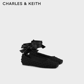 CHARLES&KEITH X Chet Lo系列绑带芭蕾舞鞋CK1-71720063