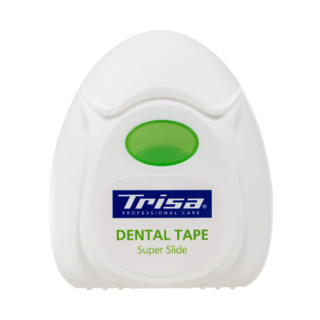 TRISA瑞士 优护牙线系列 优护扁平牙线 25米