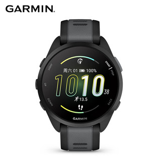 GARMIN 佳明 Forerunner165音乐版极夜黑心率血氧跑步户外运动手表