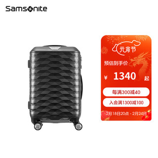 Samsonite 新秀丽 TRU-FRAME系列 PC拉杆箱 I00*51001 黑色 25英寸