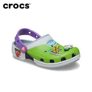 crocs 卡骆驰 玩具总动员巴斯光年系列 儿童洞洞鞋 209856 蓝灰色 45码