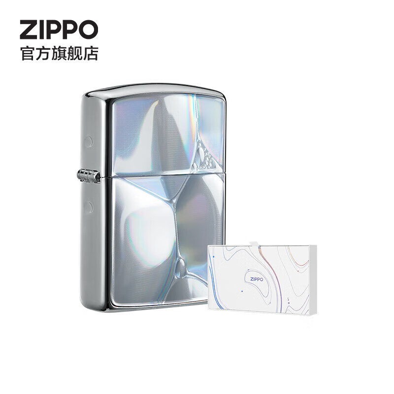 ZIPPO 之宝 悠然之境系列 时空幻境 防风煤油打火机 礼盒装