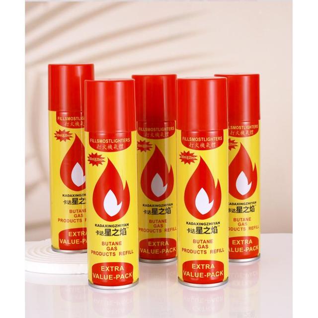 宜迈 防风打火火机充气瓶气体罐气高级艾灸喷枪气丁烷直冲电子通用