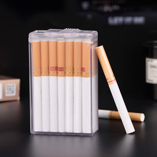 TaTanice 烟盒20支装 焦点透明可视烟盒烟盒子男士便携防压烟盒加厚透明色
